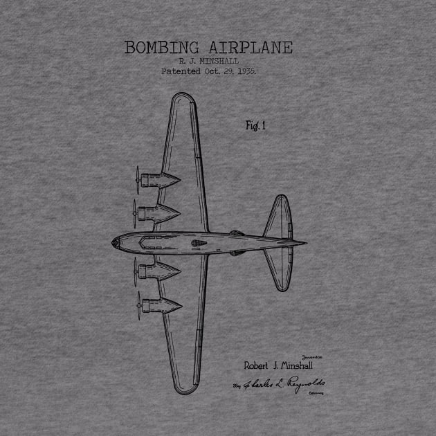 BOMBING AIRPLANE patent by Dennson Creative